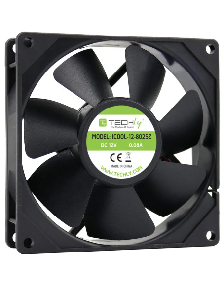 Ventola per PC 80x80x25 12V