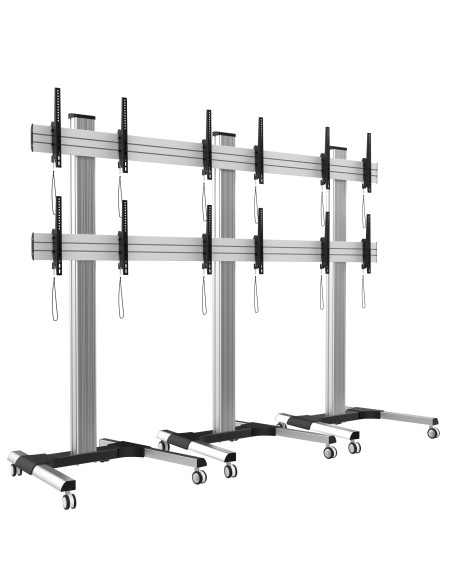 Supporto a Pavimento per 6 TV LCD/LED 22-55'' per Video Wall
