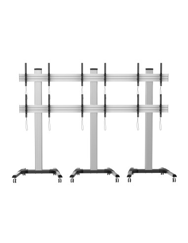 Supporto a Pavimento per 6 TV LCD/LED 22-55'' per Video Wall