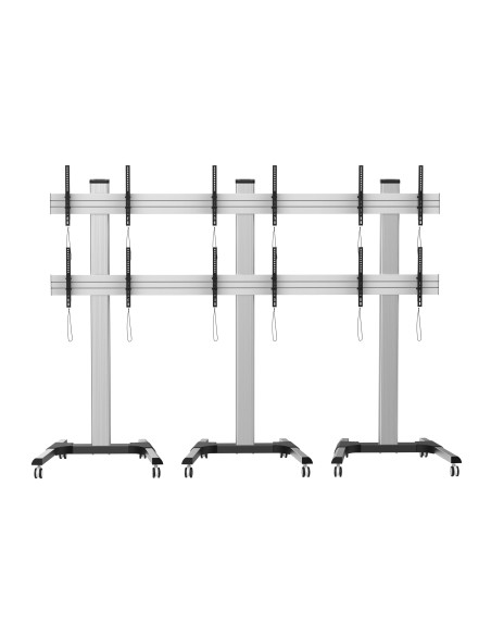 Supporto a Pavimento per 6 TV LCD/LED 22-55'' per Video Wall