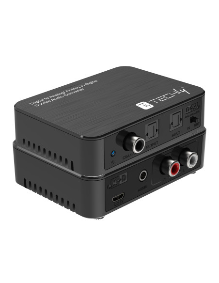 Convertitore Audio da Digitale ad Analogico / da Analogico a Digitale SPDIF Toslink Stereo 3