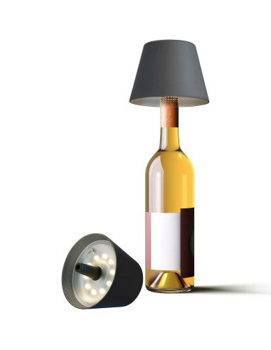 Lampada LED Paralume per Bottiglie Dimmerabile Batteria Ricaricabile Alimentazione USB-C&trade