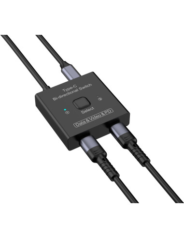 Switch Bidirezionale 8K USB-C&trade 2 vie