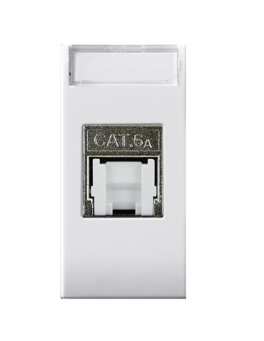 Domus S44 Presa RJ45 Cat.6A FTP Bianco Lucido