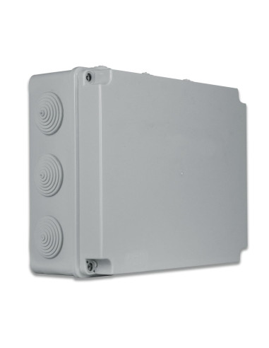 Scatola Rettangolare IP65 di Derivazione da Pareti con Passacavi 240x190