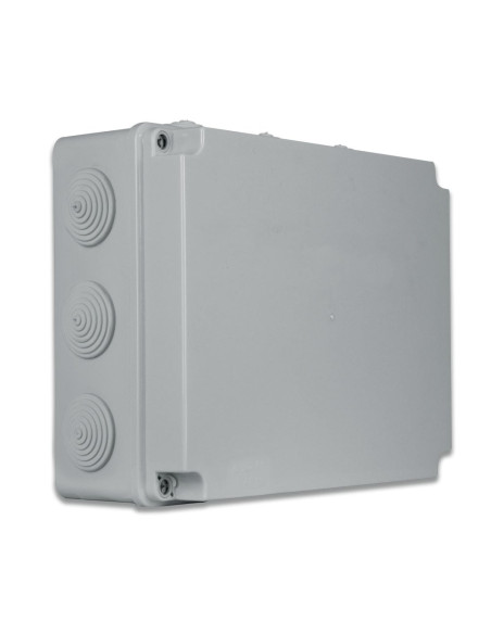Scatola Rettangolare IP65 di Derivazione da Pareti con Passacavi 240x190