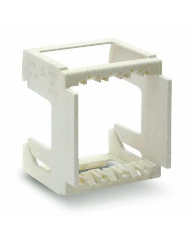 Supporto 2 Moduli S44 per Guida EN50022 Larghezza Pari a 3 Moduli DIN