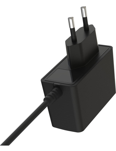 Alimentatore AC/DC 5V 1A Plug 5.5x2.1 mm Slim Nero