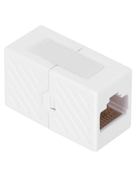 Accoppiatore Modulare Cat.6A RJ45 F/F UTP Bianco