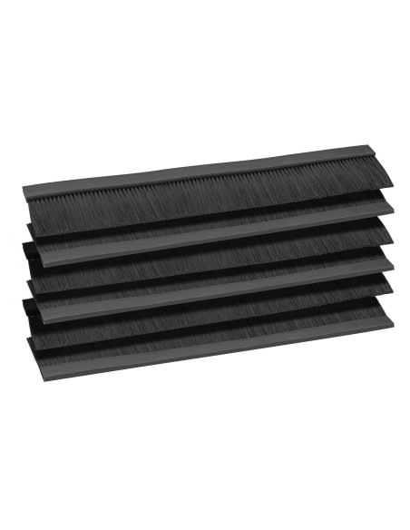 Sei Spazzole Ingresso Cavi per Armadio Rack 380 mm