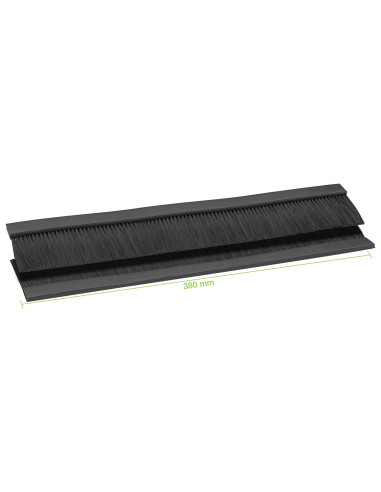 Due Spazzole Ingresso Cavi per Armadio Rack 380 mm