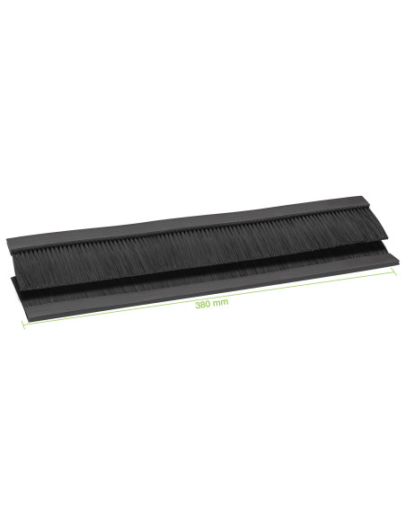 Due Spazzole Ingresso Cavi per Armadio Rack 380 mm