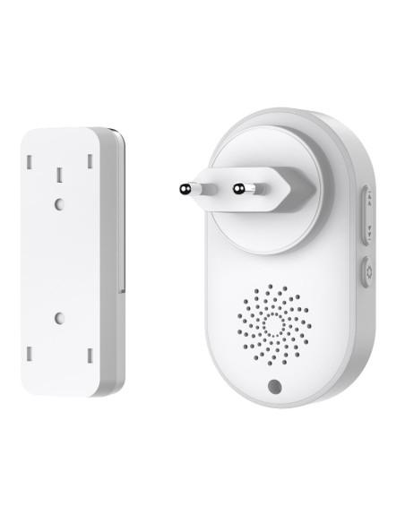 Kit Campanello Wireless fino a 180m con Pulsante IP56 Battery Free