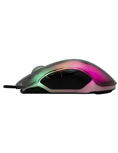 Mouse Ottico USB Gaming 12800 Dpi 7 Tasti Retroilluminazione LED RGB Nero