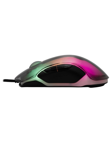 Mouse Ottico USB Gaming 12800 Dpi 7 Tasti Retroilluminazione LED RGB Nero