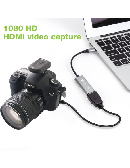 Video Grabber HDMI 4K@30Hz a USB-C&trade 3.2
