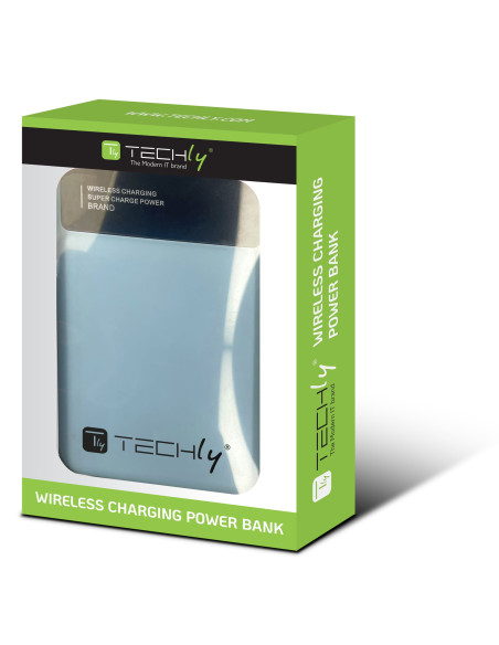 Power Bank Wireless Magnetico 3 in 1 con LED 10.000 mAh 22