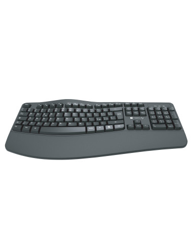 Tastiera Ergonomica Wireless Slim Design Curvo