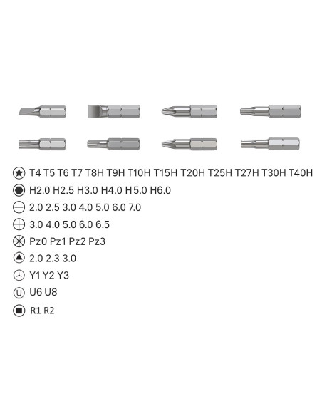 Kit Valigetta 48 in 1 Cacciavite