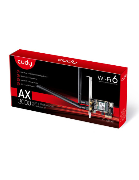 Adattatore PCI-E BT Wi-Fi 6 AX3000