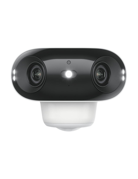Telecamera di Sicurezza 180&deg Doppio Obiettivo 8 MP 4K WiFi 6