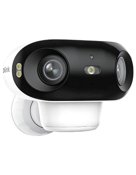 Telecamera di Sicurezza 180&deg Doppio Obiettivo 8 MP 4K WiFi 6