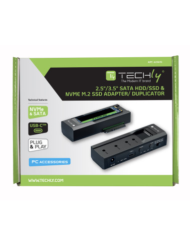 Adattatore/Duplicatore per HDD/SSD SATA da 2