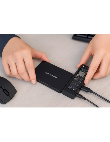 Adattatore/Duplicatore per HDD/SSD SATA da 2