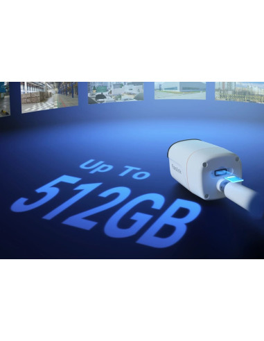 Camera PoE 12MP Bullet PRO RP-PCB12M 12MP con Visione Notturna a Colori