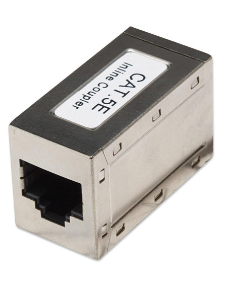 Accoppiatore RJ45 Schermato Cat. 5E Femmina/Femmina