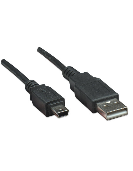 Cavo USB 2.0 A maschio/mini B 5 pin maschio 4