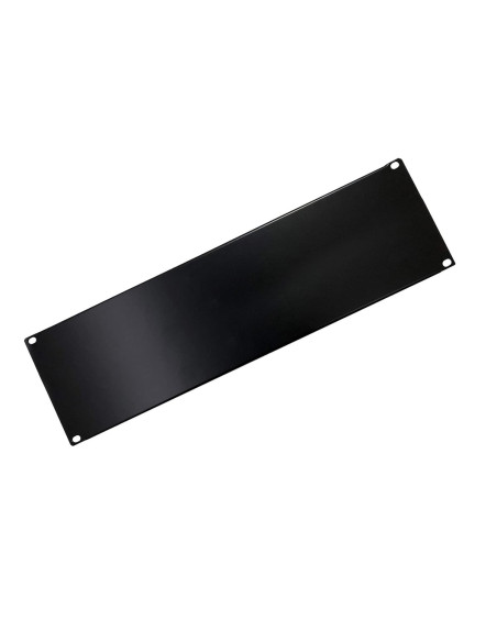 Pannello Cieco per Armadi Rack 19'' Nero 3 Unit&agrave