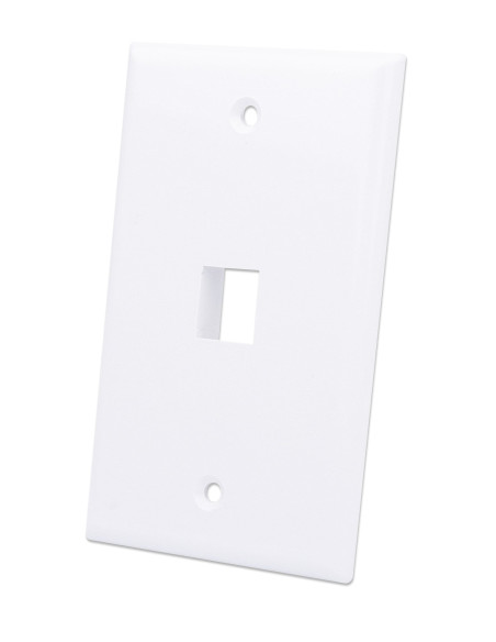 Placca Porta Frutti 1 Posto Mod.503 Bianco