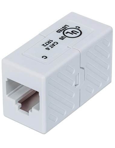 Accoppiatore Cat6 RJ45 F/F UTP colore Bianco