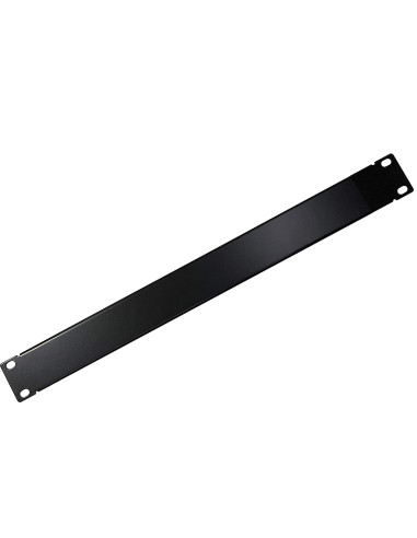 Pannello Cieco 1 HE per Armadio 10'' Nero