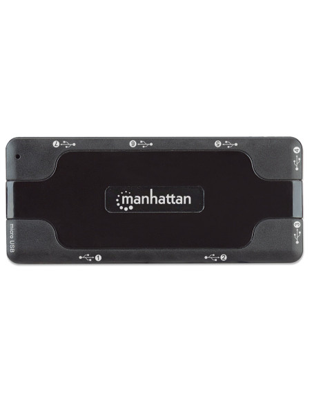 Mini Hub USB 2.0 alta velocit&agrave 7 porte