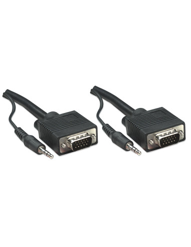 Cavo SVGA con Audio  10 mt