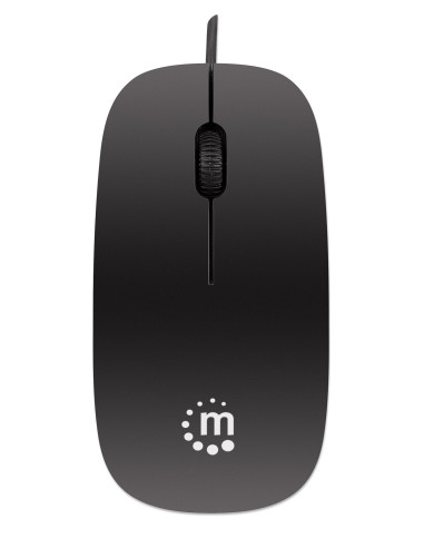 Mini Mouse Ottico USB Silhouette 1000 Dpi Nero