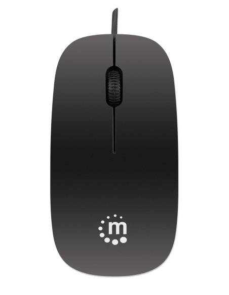 Mini Mouse Ottico USB Silhouette 1000 Dpi Nero