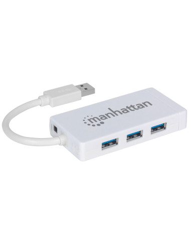 Hub 3 porte USB 3.0 con Adattatore Ethernet Gigabit