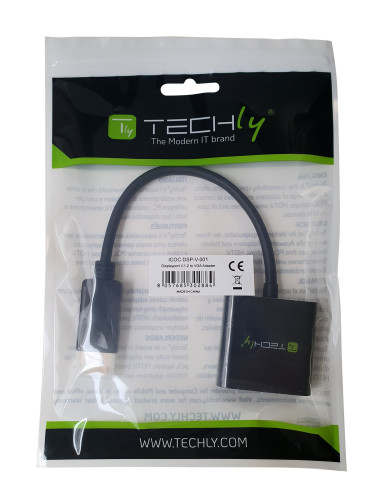 Convertitore da DisplayPort v1.2 a VGA 15 cm