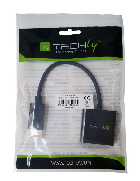 Convertitore da DisplayPort v1.2 a VGA 15 cm