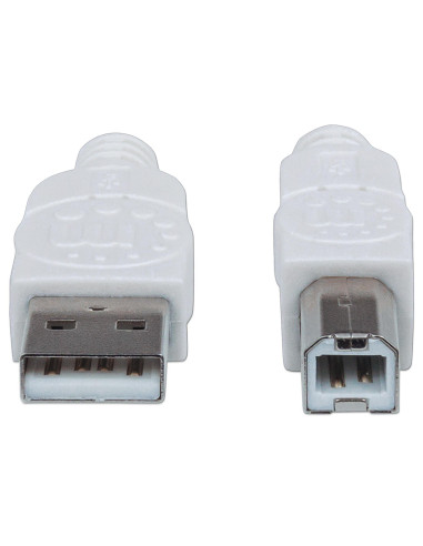 Cavo USB 2.0 A maschio/B maschio 1m Bianco