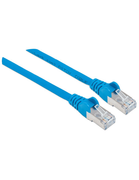 Cavo Patch Cat.7 Plug RJ45 6A S/FTP LSZH 3 metri Blu