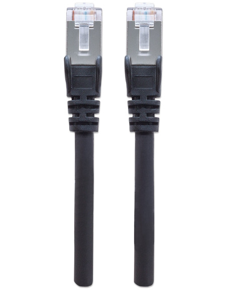 Cavo Patch Cat.7 Plug RJ45 6A S/FTP LSZH 20m Nero