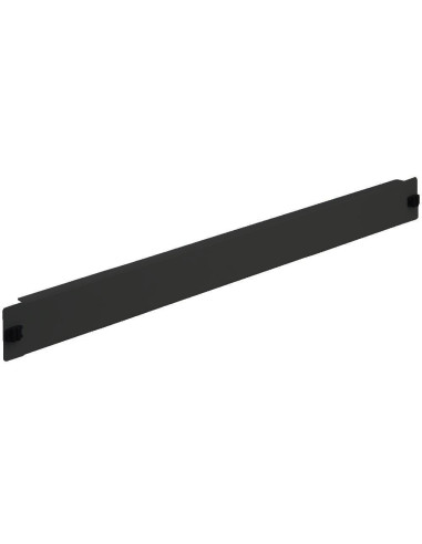 Pannello Cieco Toolless 2 Clip per Armadi Rack 19'' 1U Nero