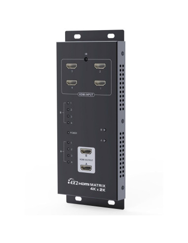 Matrix HDMI 4 IN 2 OUT 4K UHD 3D