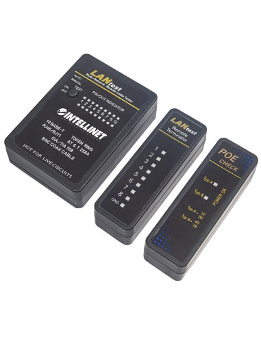 Tester Professionale POE RJ45 e BNC