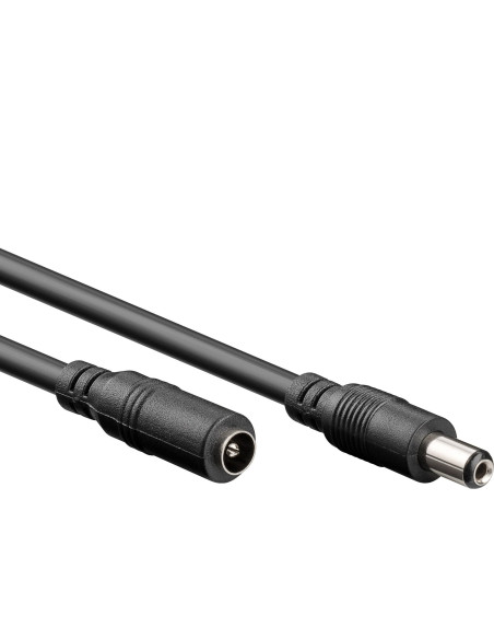 Cavo Prolunga di Alimentazione DC 2.1 mm 10m Nero