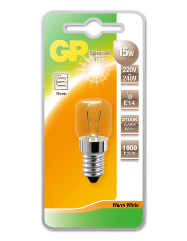 Lampadina Forno E14 15W 75lm classe A+